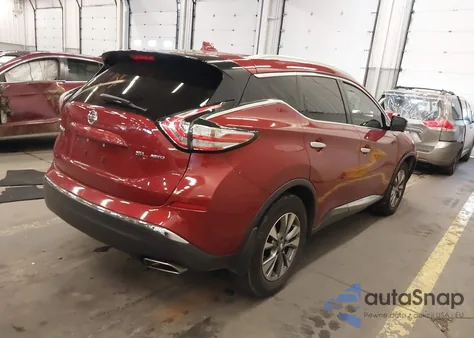 2017 Nissan Murano Sl из США, поврежденный, VIN 5N1AZ2MH3HN199304